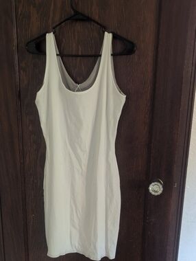 Assets By Spanx White Shapewear Slip Dress